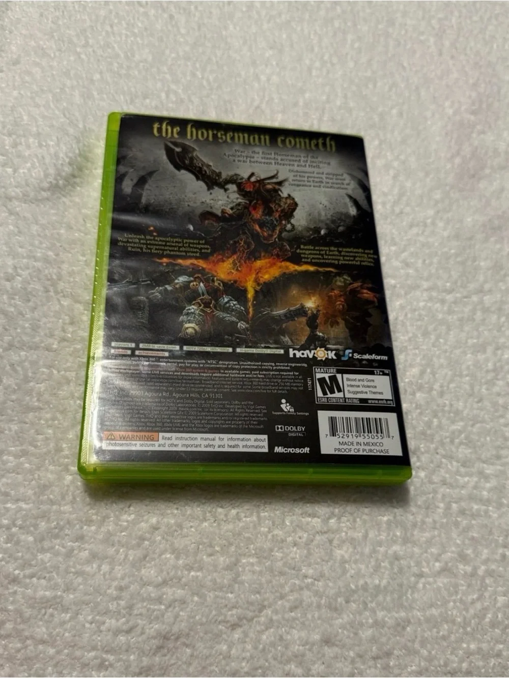 Darksiders Video Game